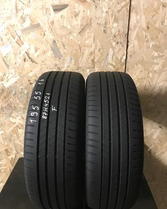 2 GOMME 195 55 16 87 h BRIDGESTONE T005