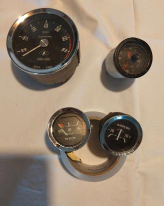Lotto 4 strumenti Veglia Borletti auto moto epoca