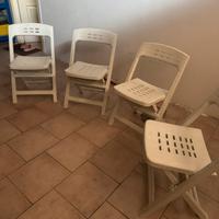 Sedie da giardino