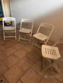 Sedie da giardino