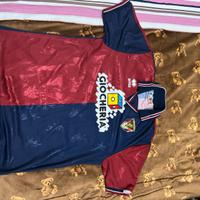 MAGLIA CALCIO GENOA ANNI 90 GIOCHERIA M/L VINTAGE