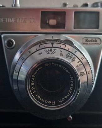 Fotocamera Vintage RETINETTE IA KODAK con custodia