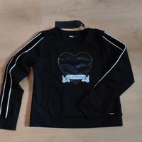 felpa donna Imperfect colore nera taglia S - nuova