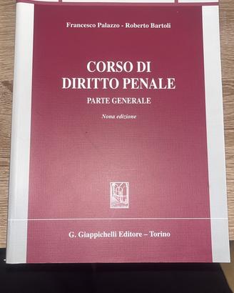 Corso di diritto penale, parte generale.