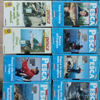 Collezione VHS pesca di varie tecniche