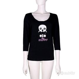 Maglia a maniche lunghe 3/4 nero di CLIPS -tg. 44