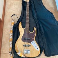 Basso LTD J-204 Ash+Ampli Crate +Borsa+Cavo