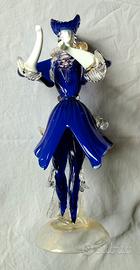Cavaliere goldoniano in vetro di murano