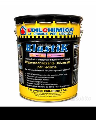 guaina elastik 4 fusti da 20 kg 