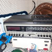 Radiosveglia registratore stereo 7 telefunken