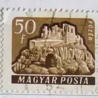 Francobolli lotto Ungheria Edifici - Castelli '50