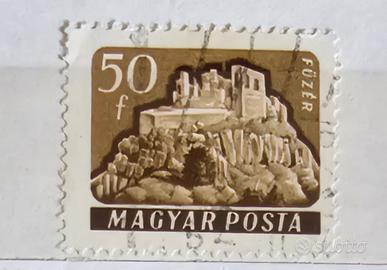 Francobolli lotto Ungheria Edifici - Castelli '50