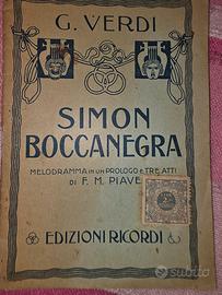 Lotto 31 libretti d'opera antichi primi del 900