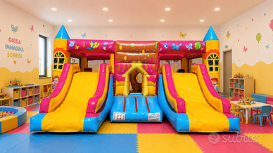 Gioco Gonfiabile Multiattività per Bambini