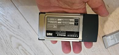 scheda wi fi PCI per portatile 2.4 Ghz