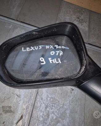 Specchio Specchietto Sinistro Per Lexus NX300 2017