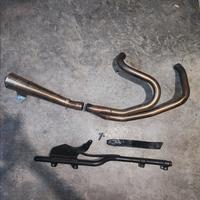 Harley Davidson scarico Supertrapp completo 2 in 1