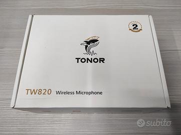 Coppia  radiomicrofoni Tonor TW820