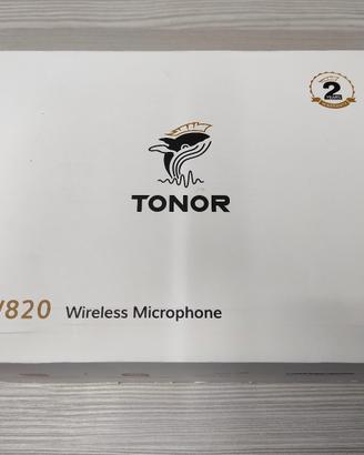 Coppia  radiomicrofoni Tonor TW820