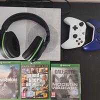 Xbox one S 1TB + 2 joypad + cuffie wireless 