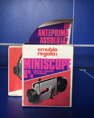 Miniscope: Cineottico a caricatori intercambiabili
