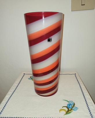 Vaso Vetro Murano Carlo Moretti Troncocono