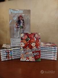 Manga The quintessential quintuplets + figure