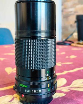 Canon FD 200mm f4