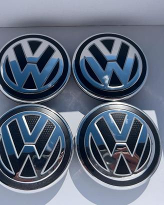 4 coprimozzi VW 65mm Golf, Polo, Tiguan, Passat