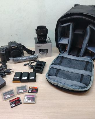 Canon 5d Mark 3+Canon EF 50mm F1.8 STM+Accessori