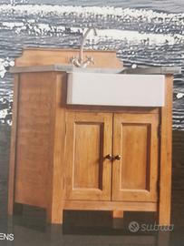 Elemento cucina con Lavello con Pensile