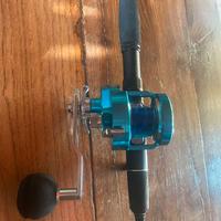 Canna e mulinello jig vertical savage gear  sgs2