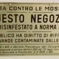 Targa in Latta 1934 Lotta contro le mosche