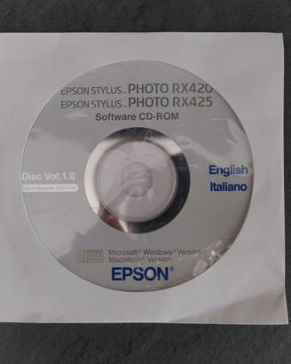 CD-ROM Epson Stylus Photo RX420 / RX425