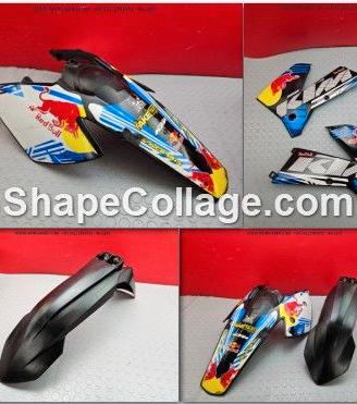 KIT PLASTICHE KTM EXC 125 1998 2002 SX 125 1999 20