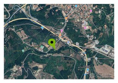 Terreno agricolo adiacente fiume "Carpino