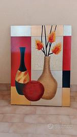 Quadro Etnico su legno