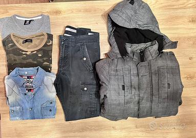 Lotto abbigliamento uomo 5 pezzi S