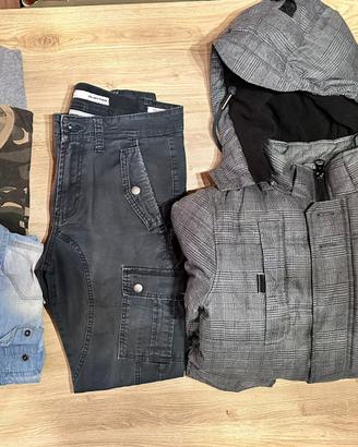 Lotto abbigliamento uomo 5 pezzi S