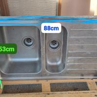 Lavello cucina in acciaio