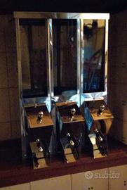 Silos per caffè in acciaio inox e vetro marc. IGV