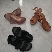 tre paia scarpe donna 