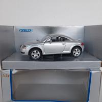 MODELLO AUTO AUDI TT COUPE GREY NO BURAGO MEBETOYS