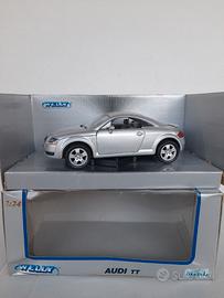 MODELLO AUTO AUDI TT COUPE GREY NO BURAGO MEBETOYS