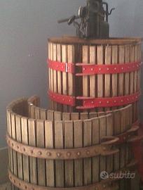 Torchi idraulici per uva