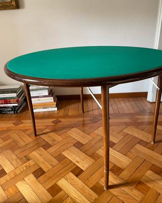 Tavolo da gioco rotondo pieghevole 105cm diametro