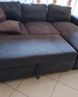 Divano Letto 3 Posti Grigio
