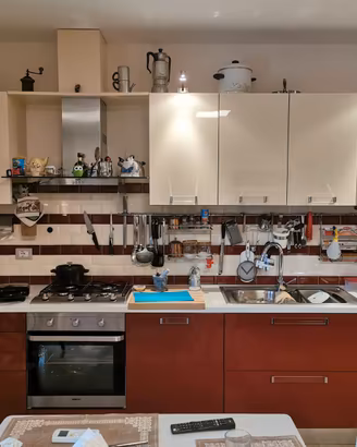 Cucina lineare mt 3,15 con pensili