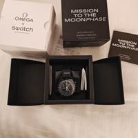 Orologio Swatch  Moonswatch Snoopy nero