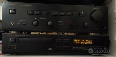 Luxman Amplificatore A-371+Lettore CD D-351